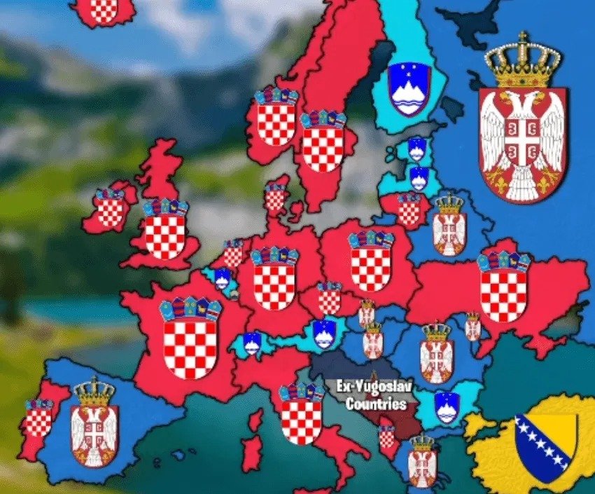Koju zemlju bivše Jugoslavije Evropa najviše prepoznaje i voli?